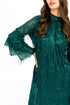 Zanotti Dress – Glitter Pine